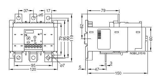 Siemens 3RB2056-1FW2 Solid State Overload Relay