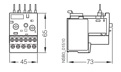 Siemens 3RB3016-1PB0 Electronic Overload Relay