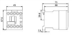 Siemens 3RH2131-1AP60 4 pole Control Relay