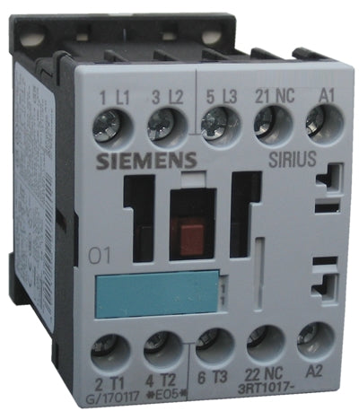 Siemens 3RT1017-1AP62 12 AMP Contactor