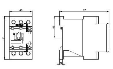 Siemens 3RT2027-1A 32 AMP Contactor