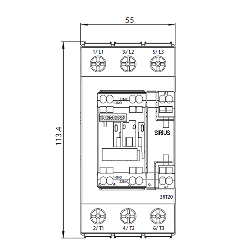 Siemens 3RT2035-1NB30 40 AMP Contactor