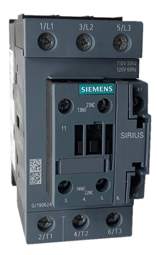 Siemens 3RT2037-1AK60 65 AMP Contactor