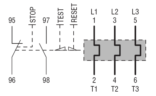 Siemens 3RU2116-0FB0 Thermal Overload Relay