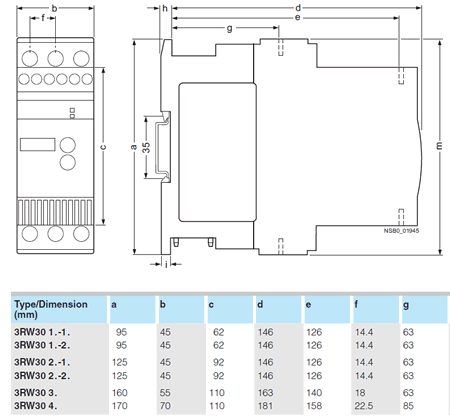 Siemens 3RW3013-1BB14 Soft Starter