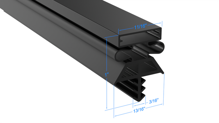 531282565 by Strivide, Magnetic Gasket 22 1/4 x 38 1/4 Compatible with Kolpak 531282565