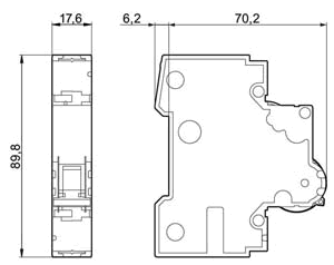 Siemens 5SY4102-5 2 AMP Single Pole Breaker