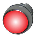 Allen Bradley 800FM-LF4 red illuminated metal pushbutton