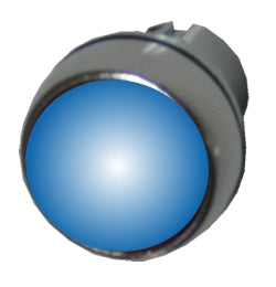 Allen Bradley 800FM-LFA6 blue illuminated metal pushbutton