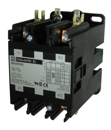 Square D 8910DPA52V02 2-pole Definite Purpose Contactor