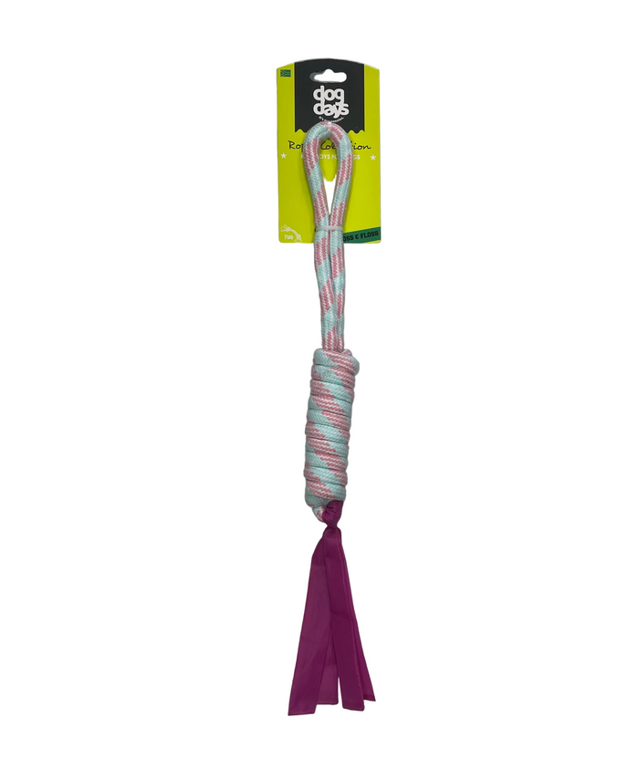 Dog Days Rope with Handle & Tassel
