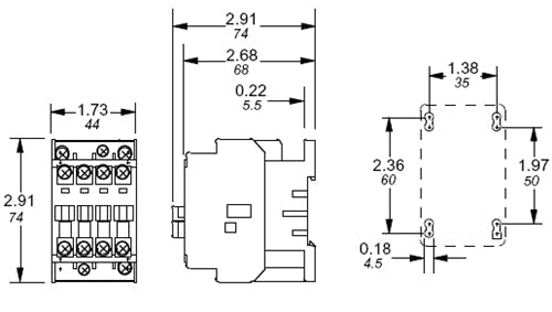 ABB A12-30-10 12 AMP contactor
