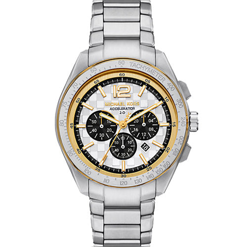 Michael Kors Accelerator 2.0 Chronograph Stainless Steel Men's Watch, MK9188