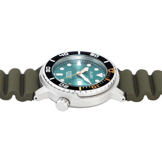 Alba Aqua Green Dial Automatic Men's Watch, AL4249X1