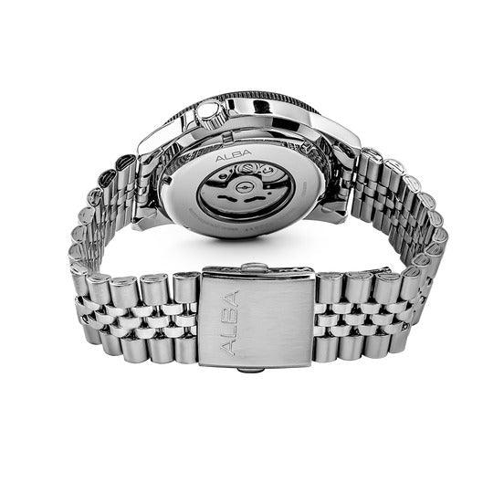 Alba Black Dial Automatic Men's Watch, AL4645X1