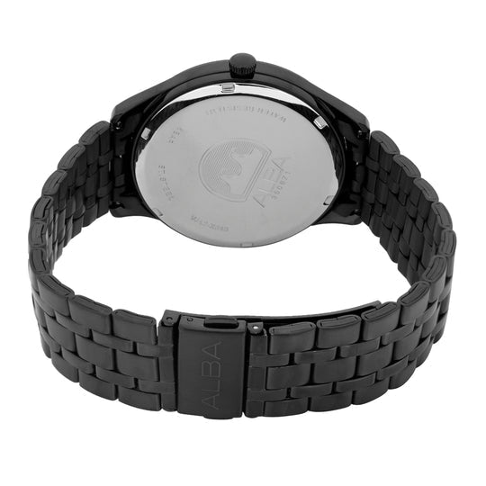 ALBA Black Marble Dial Men's Watch, AS9R25X1