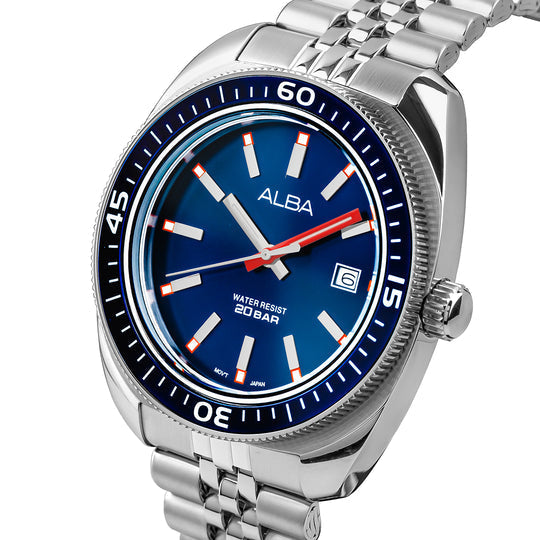 ALBA Blue Dial Quartz Men's Watch, AS9T79X1