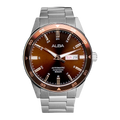 ALBA Brown Dial Automatic Men's Watch, AL4591X1