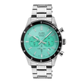 ALBA Contemporary Mint Green Dial Chronograph Men's Watch, AT3J83X1