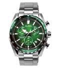 Alba Green Dial Chronograph Men's Watch, AX7007X1