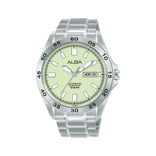 Alba Lime Wave Automatic Men's Watch, AL4755X1