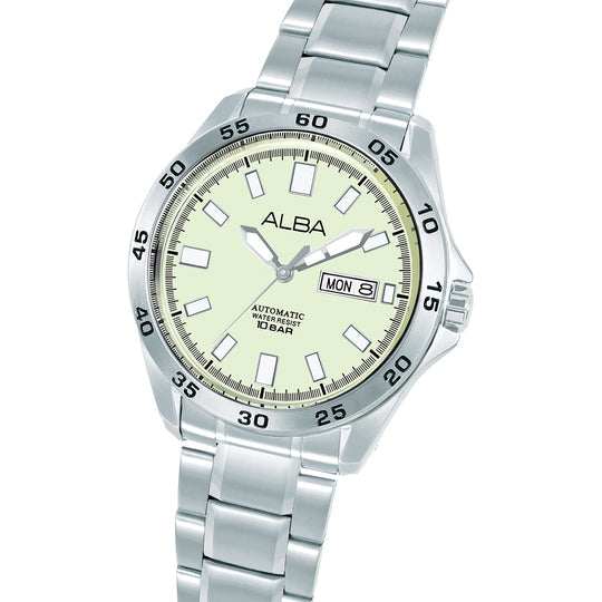 Alba Lime Wave Automatic Men's Watch, AL4755X1