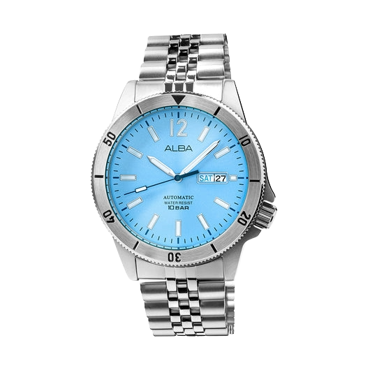 Alba Olympic Blue Automatic Men's Watch, AL4653X1