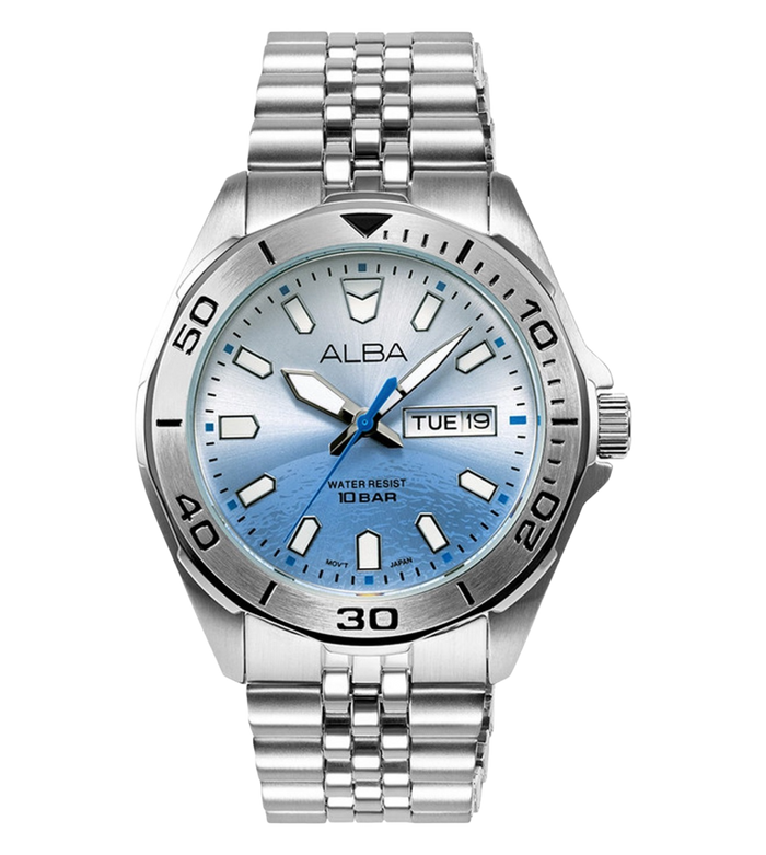 Alba Planet Uranus Inspired Dial Men's Watch, AV3587X1