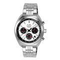 ALBA Seashell White Dial Chronograph Men's Watch, AT3K11X1