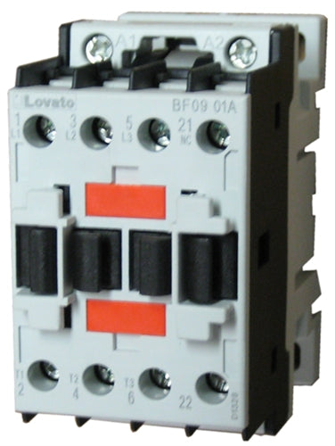 Lovato BF0901A 3 pole 9 AMP contactor