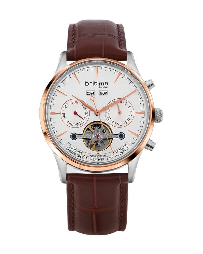 Britime London Celestial Men's Watch, Rose Gold 867-L30308