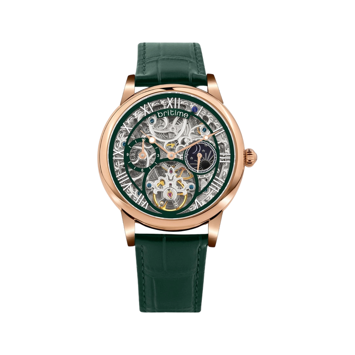 Britime London Stellor Automatic Men's Watch, Green 786-L31412
