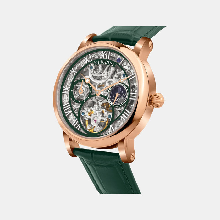 Britime London Stellor Automatic Men's Watch, Green 786-L31412