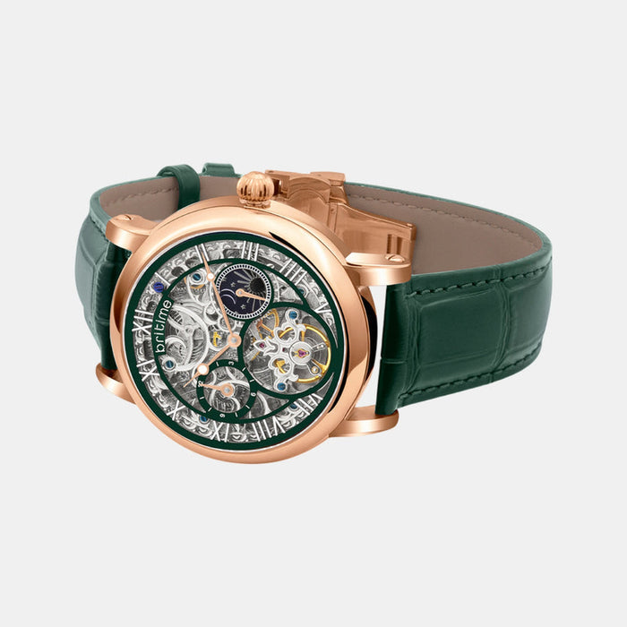 Britime London Stellor Automatic Men's Watch, Green 786-L31412