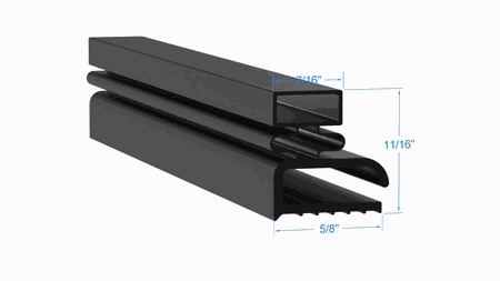 C25166-1 by Strivide, Magnetic Gasket 20 x 25 1/2 Compatible with Perlick C25166-1