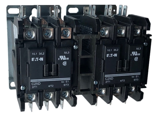 Eaton C65DNF340B 3 pole Definite Purpose Reversing Contactor set