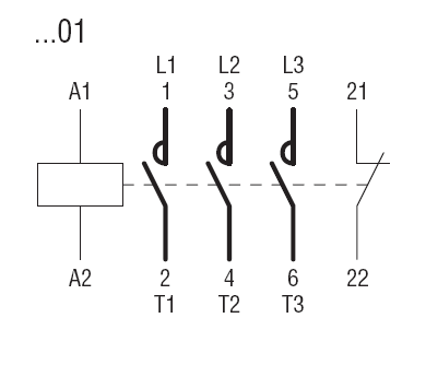 Sprecher and Schuh CA7-37-01-24Z 3 pole 37 AMP contactor