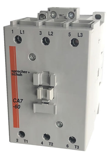 Sprecher and Schuh CA7-60-00-120 3 pole 60 AMP contactor