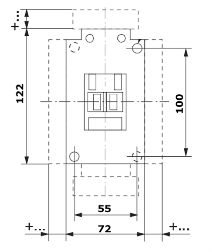 Sprecher and Schuh CA7-85-10-48 3 pole 85 AMP contactor