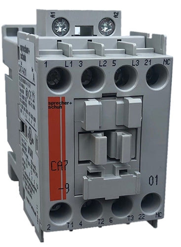 Sprecher and Schuh CA7-9-01-277 3 pole 9 AMP contactor