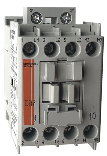 Sprecher and Schuh CA7-9-10-277 3 pole 9 AMP contactor