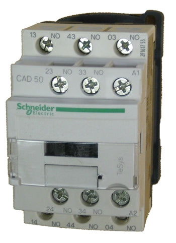 Schneider Electric CAD50M7 5 pole control relay