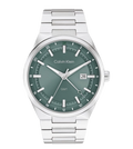 Calvin Klein Distinguish Quartz Basic Calendar Green Round Dial Men's Watch, 25200492