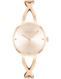 Calvin Klein Embrace Quartz Blush Dial Analog Stainless Steel Women's Watch, 25100116