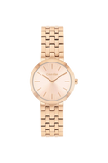 Calvin Klein Forme Quartz Gold Dial Analog Stainless Steel Women's Watch, 25100185