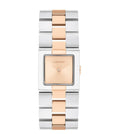 Calvin Klein Meridian Quartz Basic Slim Blush Square Dial Women's Watch, 25100092