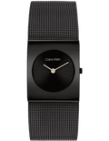 Calvin Klein Pulse Quartz Basic Slim Black Rectangle Dial Women's Watch, 25100109