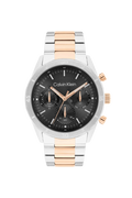 Calvin Klein Quartz Grey Dial Analog Stainless Steel Men's Watch, 25200558