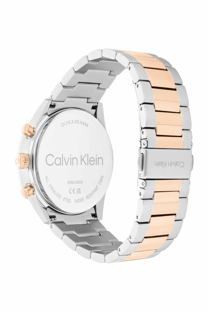 Calvin Klein Quartz Grey Dial Analog Stainless Steel Men's Watch, 25200558