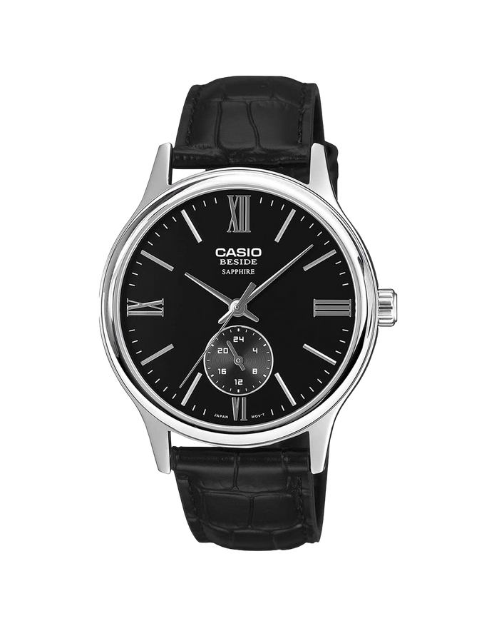 Casio Analog Black Dial Men's Watch, BMS-100L-1AVDF-A2538